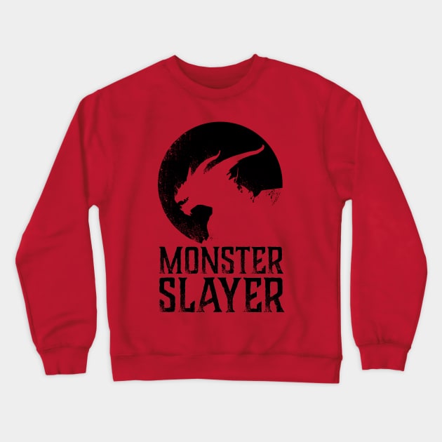 Monster Hunter - Monster Slayer Crewneck Sweatshirt by ballhard